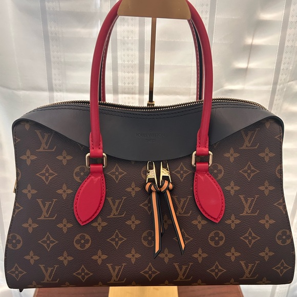 Louis Vuitton Handbags - IMMACULATE CONDITION Louis Vuitton Tuileries Monogram with Red Leather